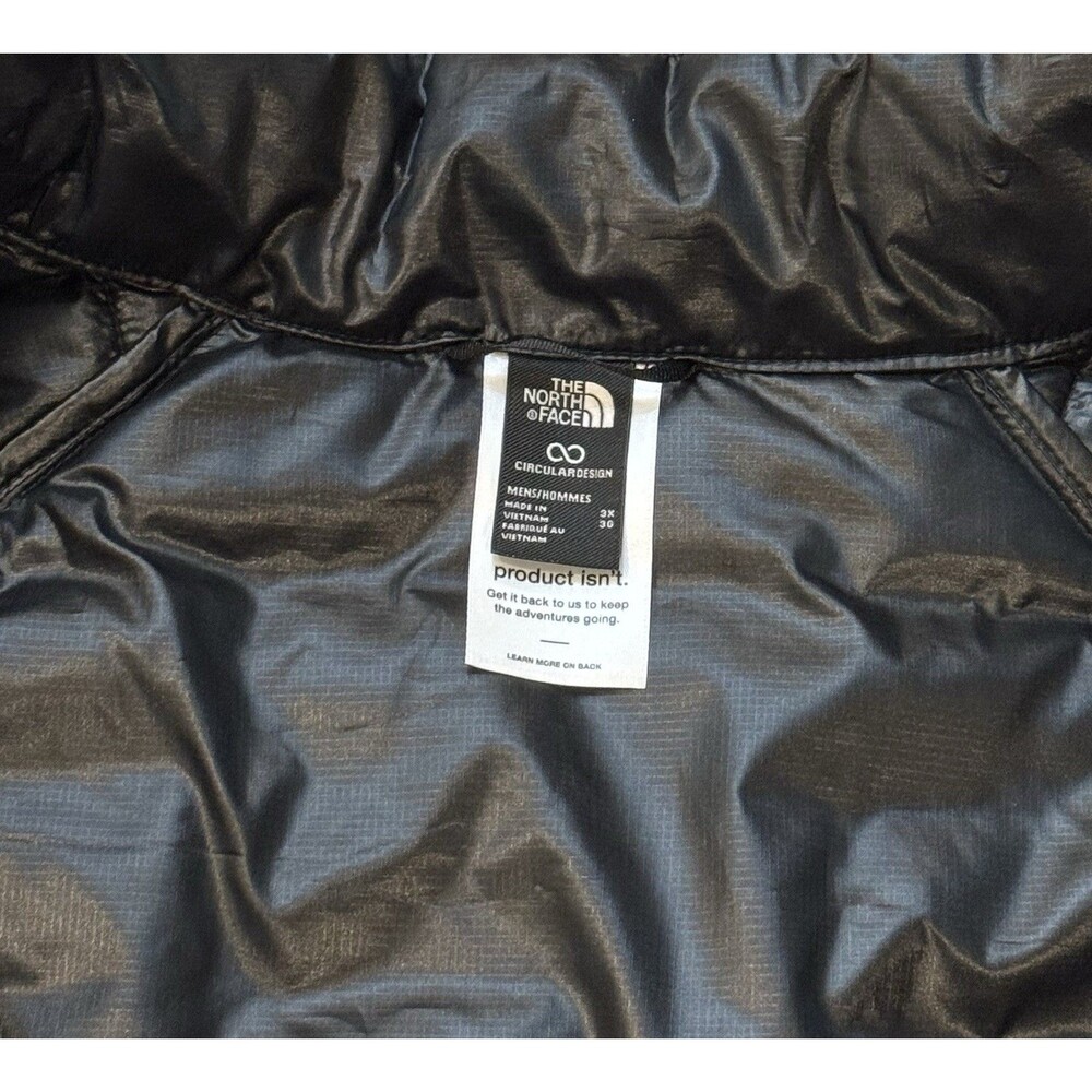 THE NORTH FACE Men’s Big & Tall ThermoBall Jacket , Black . Sizes : 4X - Picture 8 of 9